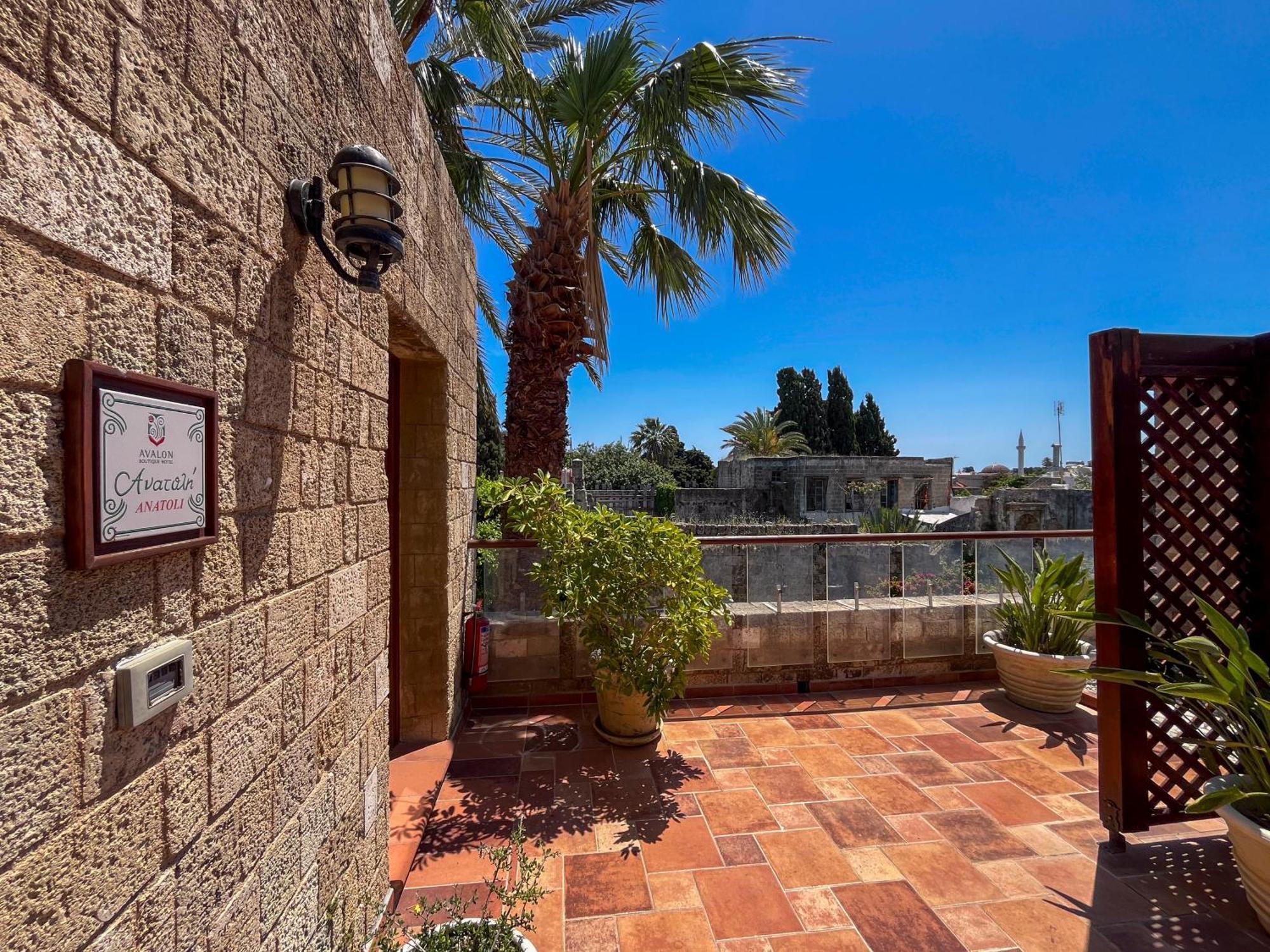 Avalon Boutique Hotel Rhodes Rhodes City Exterior foto